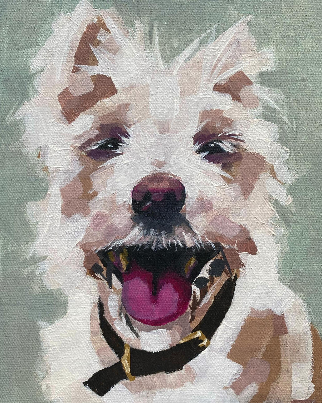 Ted | Acrylic painting