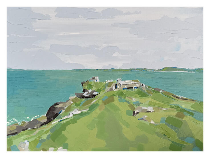 St Ives cliff edge