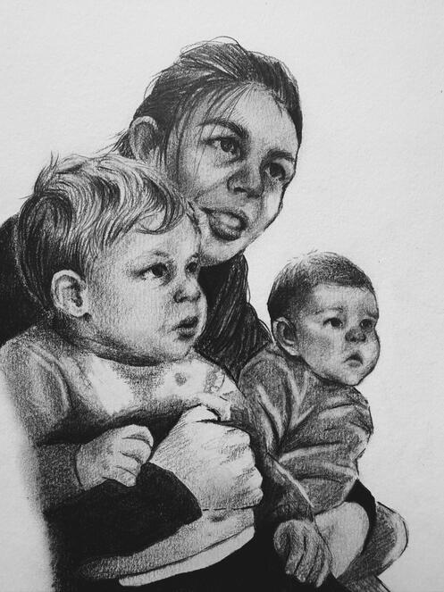 pencil sketch